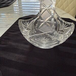 Elegant Crystal Glass Bowl